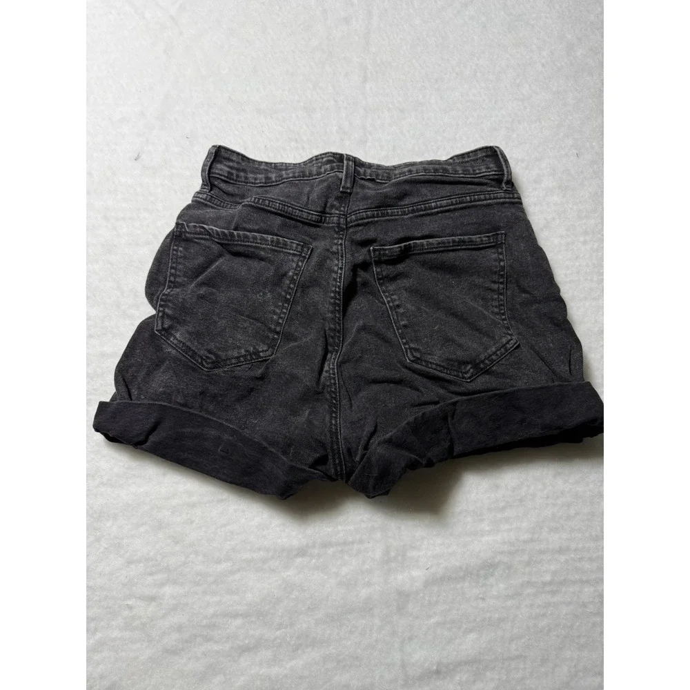 Garage Denim Womens Size 7 Black Denim Jean Shorts